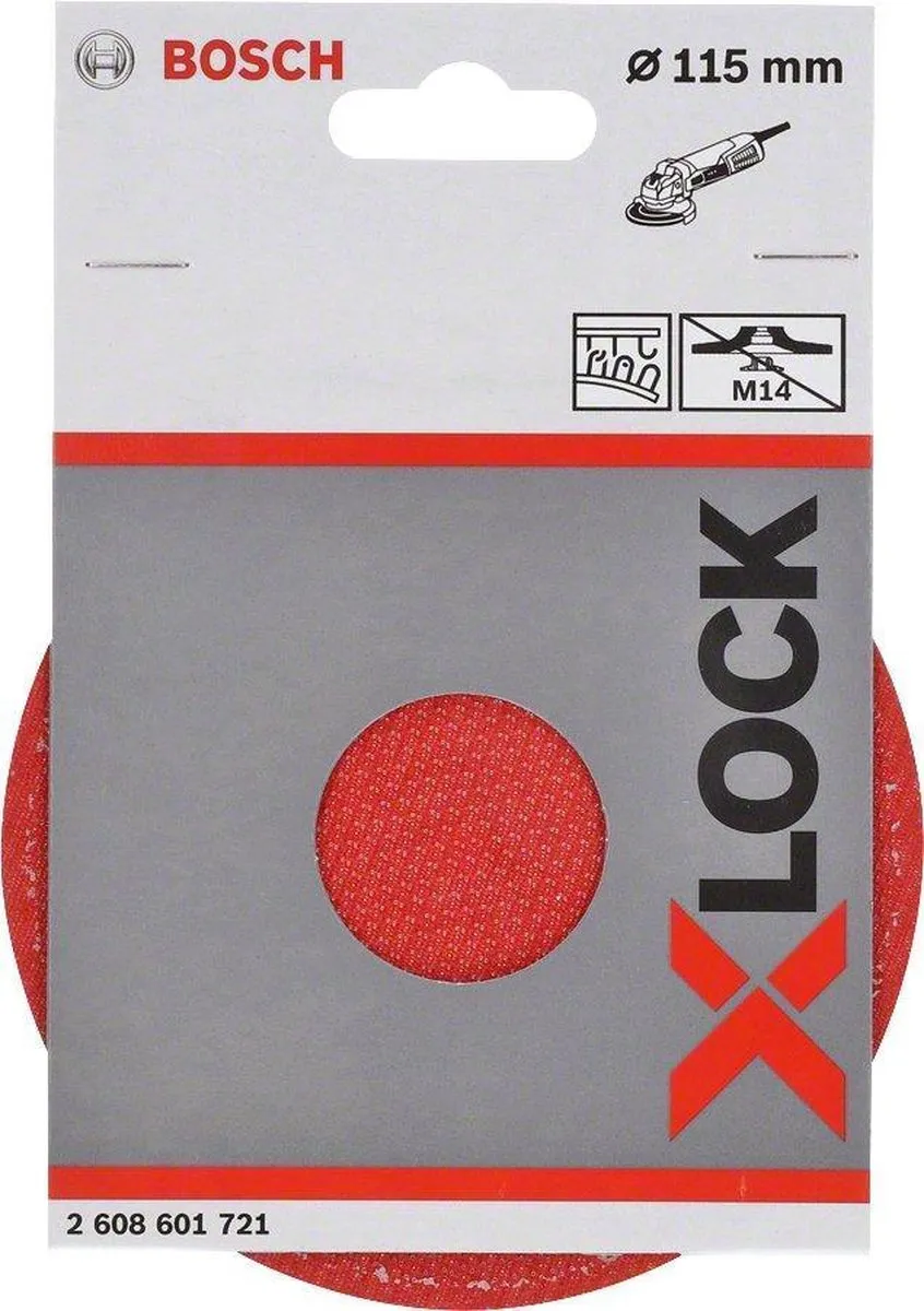 Bosch Professional X-Lock Klittenbandschijf 115mm