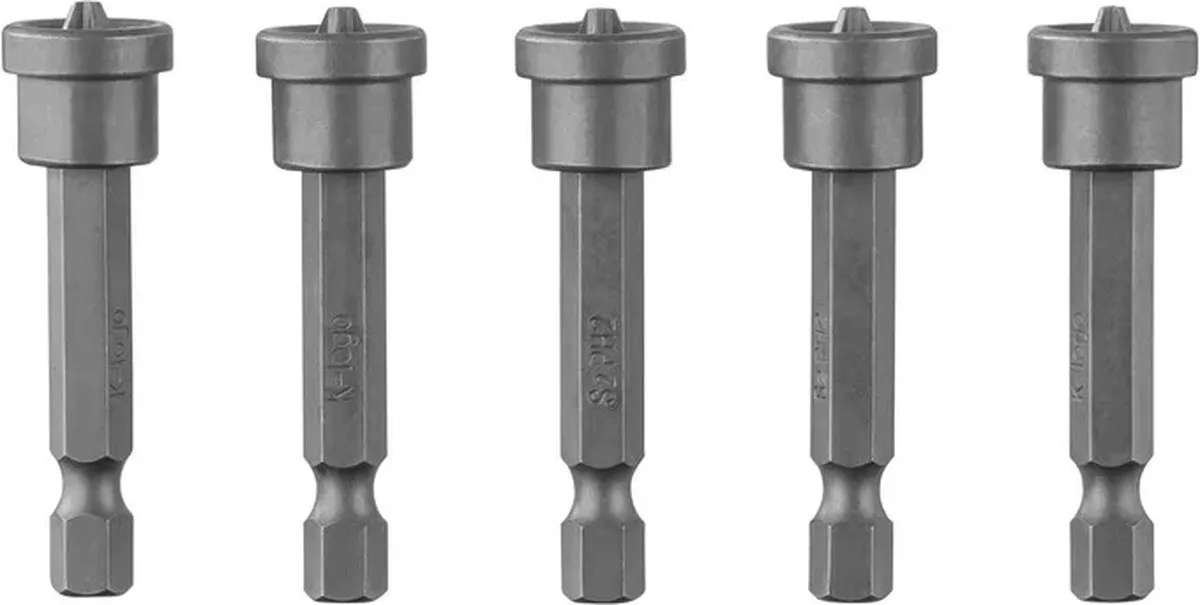 Parkside Bitset Gipsplaat 50mm - 5-delig
