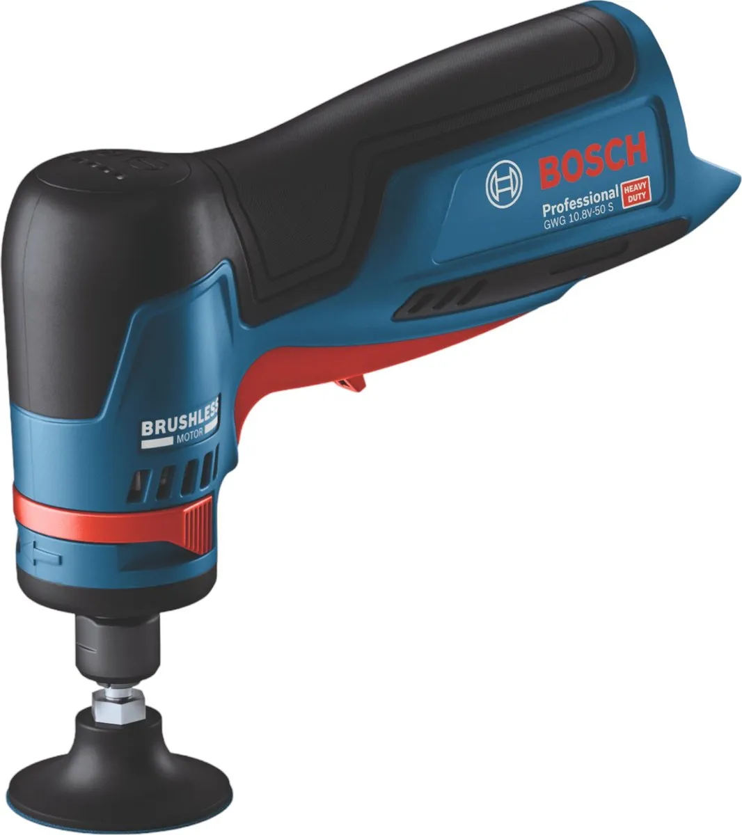Bosch Professional GWG 12V-50 S Accuslijpmachine - 2x 3.0Ah Accu