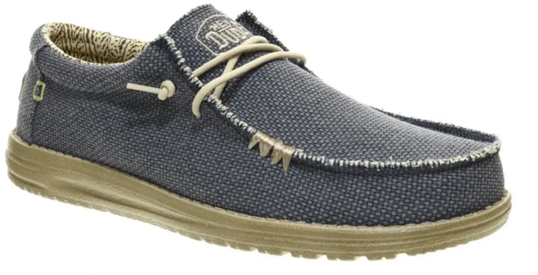 HEYDUDE Wally Braided Instappers - 45 - Blauwgrijs - afbeelding 4 van 6