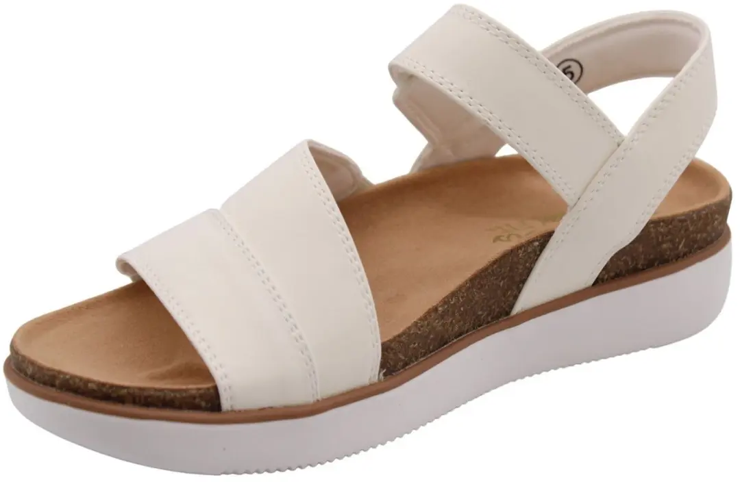 Skechers Lifted Comfort 163252-WHT Sandalen - Wit - afbeelding 5 van 6