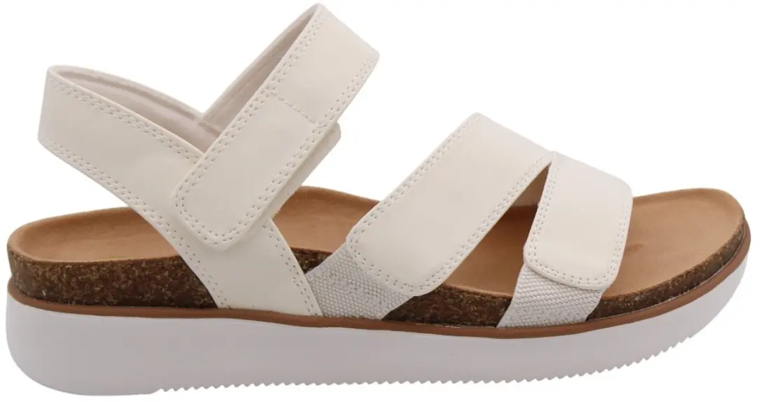 Skechers Lifted Comfort 163252-WHT Sandalen - Wit - afbeelding 3 van 6