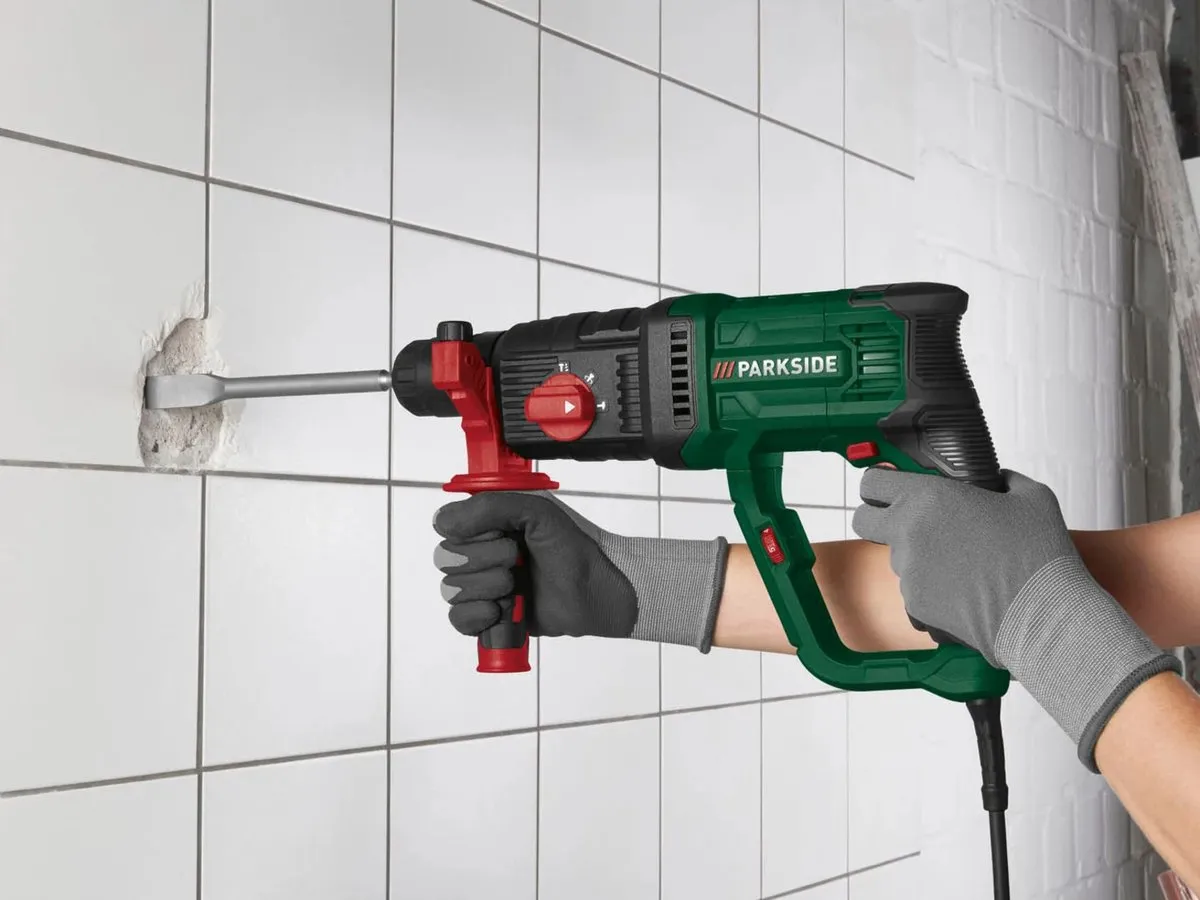 PARKSIDE Boor- en beitelhamer 1050W - SDS-Plus - 26mm beton
