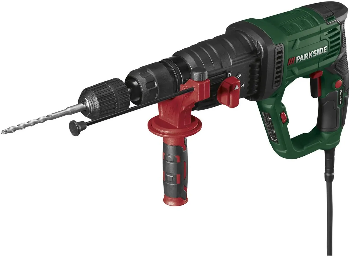PARKSIDE Boor- en beitelhamer 1050W - SDS-Plus - 26mm beton
