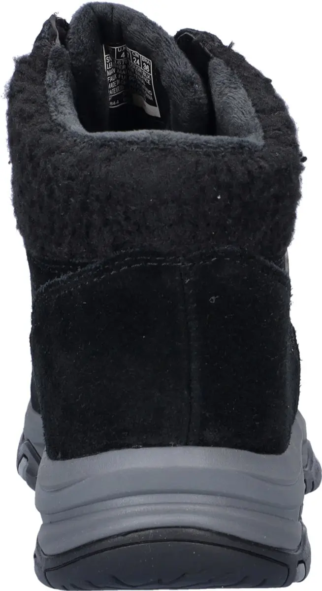 Skechers Trego Dames Veterboot - Zwart - Maat 41