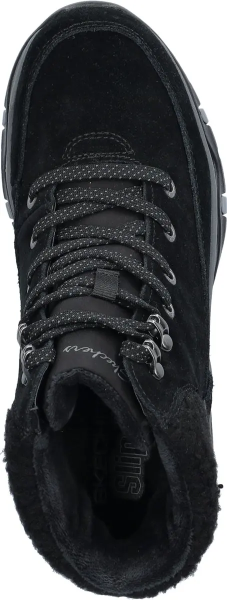 Skechers Trego Dames Veterboot - Zwart - Maat 41
