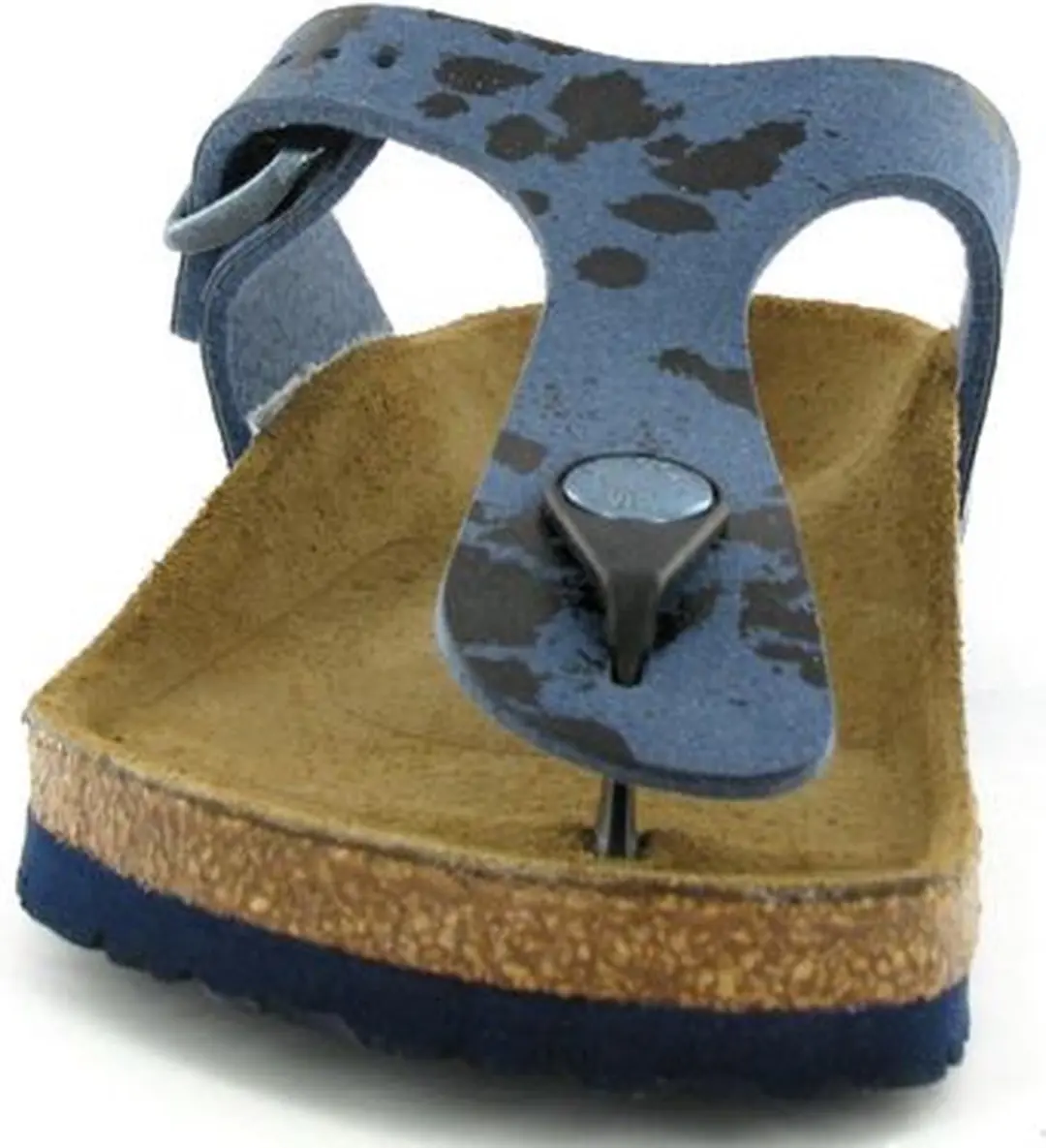 Birkenstock Gizeh Kids Teenslipper 30 - Blauwdessin - afbeelding 4 van 4