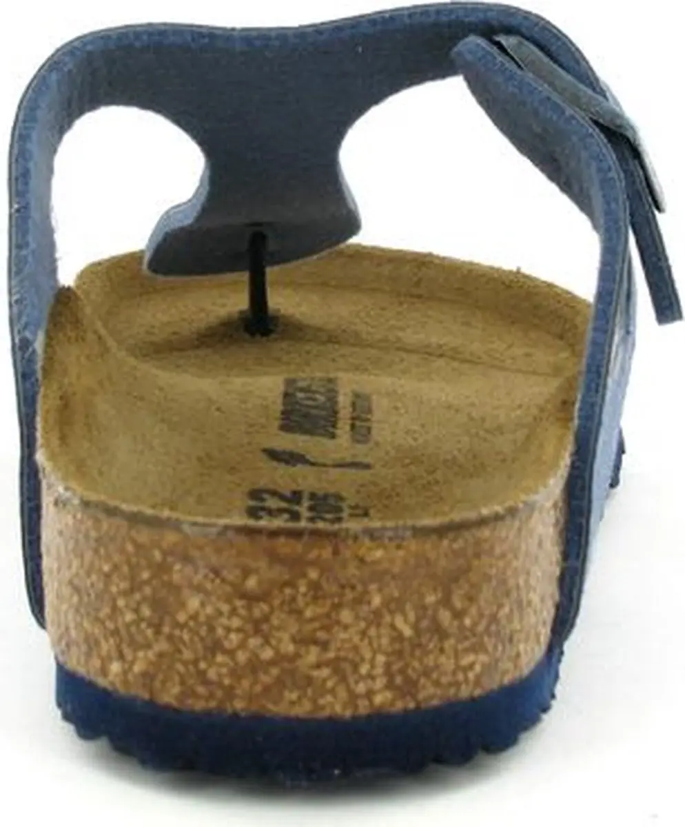 Birkenstock Gizeh Kids Teenslipper 30 - Blauwdessin - afbeelding 3 van 4