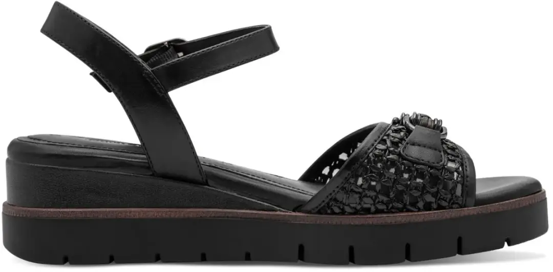 Tamaris Dames Sandalen 39 - Zwart