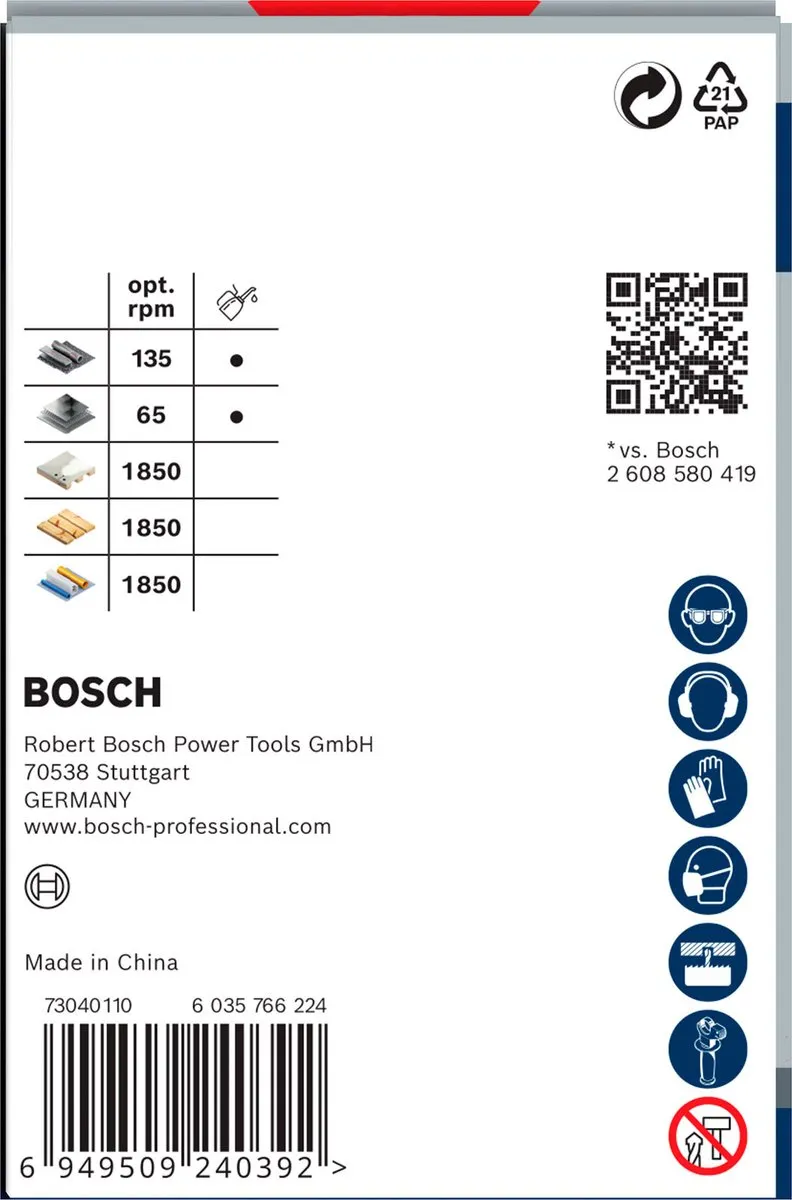 Bosch Professional Multi Materiaal PC Plus Gatenzaag 64mm 2608594395