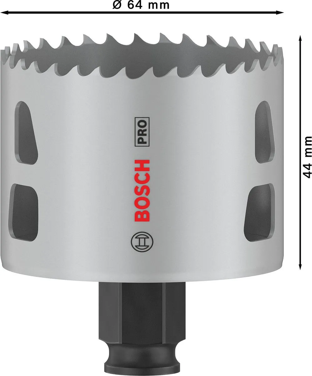 Bosch Professional Multi Materiaal PC Plus Gatenzaag 64mm 2608594395