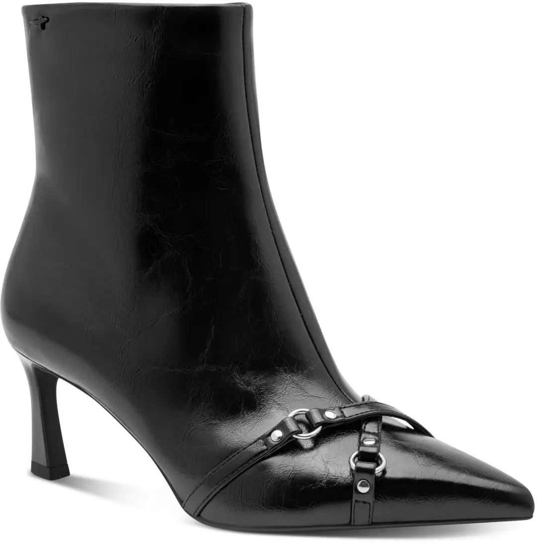 Tamaris Dames Enkellaarsje 1-25382-47 001 Maat: 35 EU