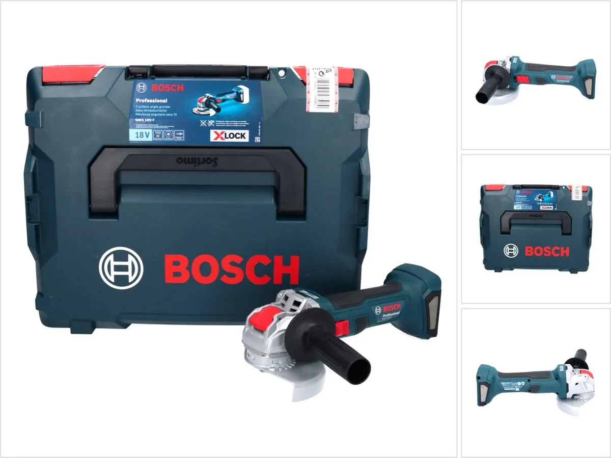 Bosch Professional GWX 18V-7 Accu Haakse Slijper 125mm