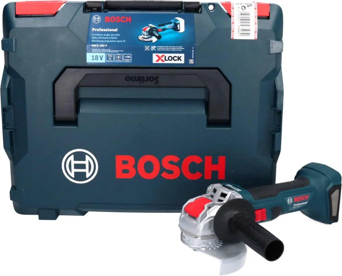 Bosch Professional GWX 18V-7 Accu Haakse Slijper 125mm - afbeelding 6 van 6