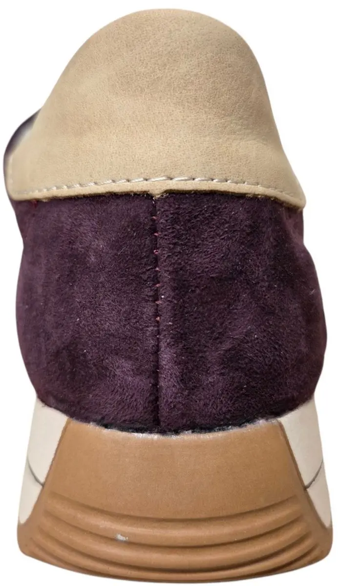 Remonte R0H19-30 Dames Sneakers - Aubergine Nubuck - 40 - afbeelding 2 van 6