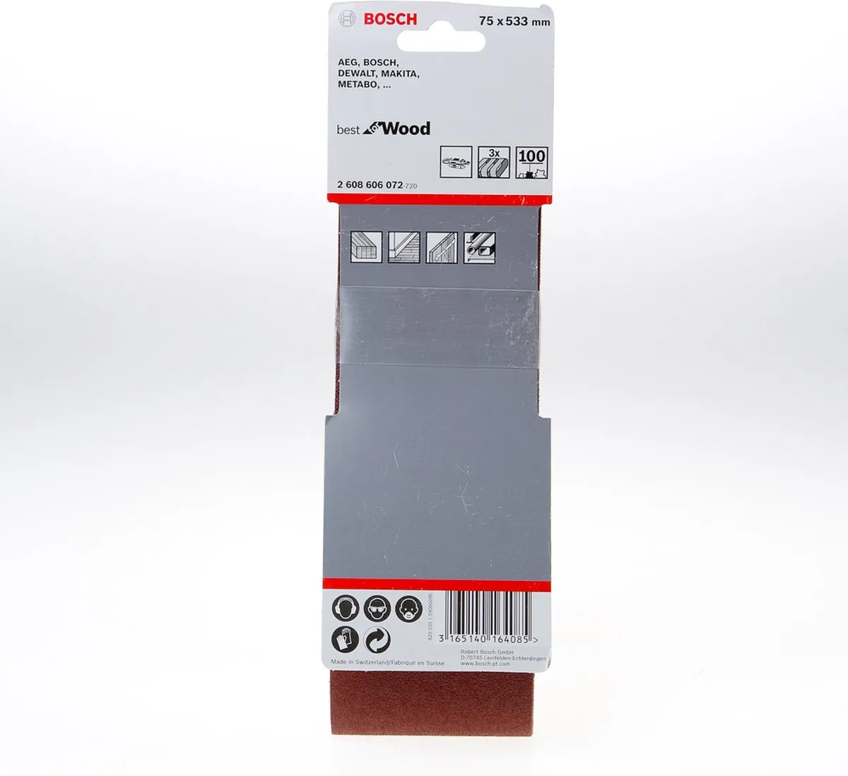 Bosch Professional 3 Banden 75x533 Best Wood+Paint