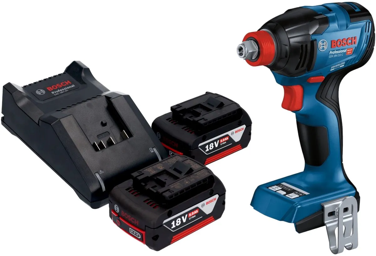 Bosch Professional GDX 18V-210 C Accu-slagmoersleutel