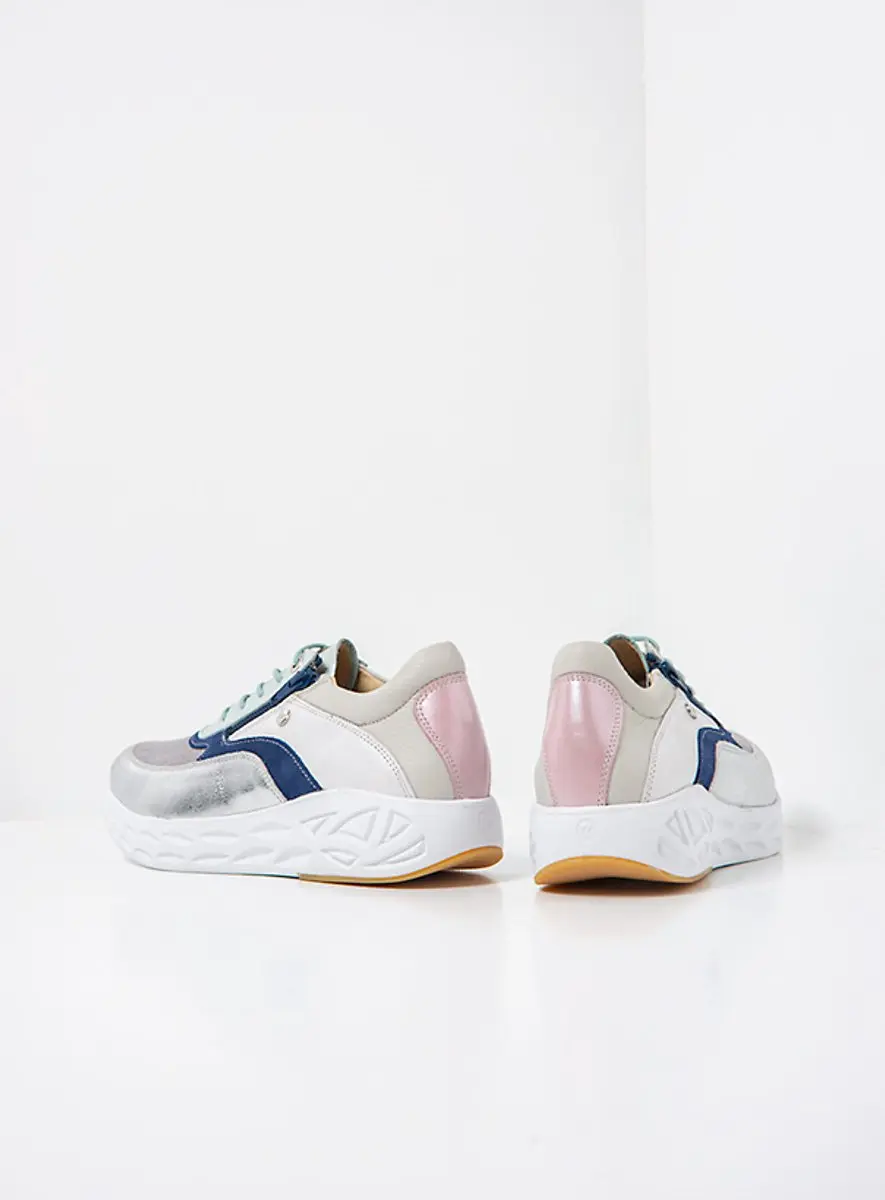 Wolky Dames Sneakers Vitality 05703 - Zilver - 39