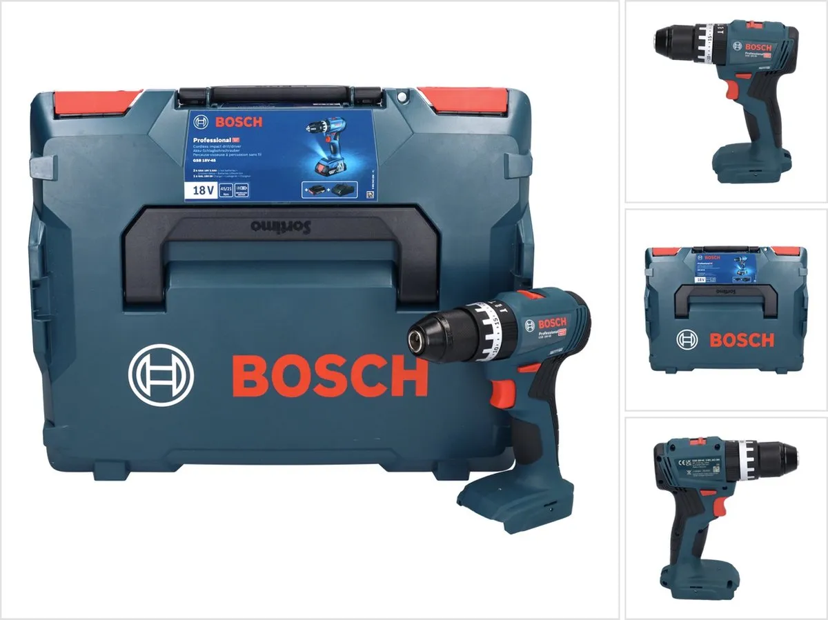 Bosch Professional GSB 18V-45 Klop-/schroefboormachine - 18V