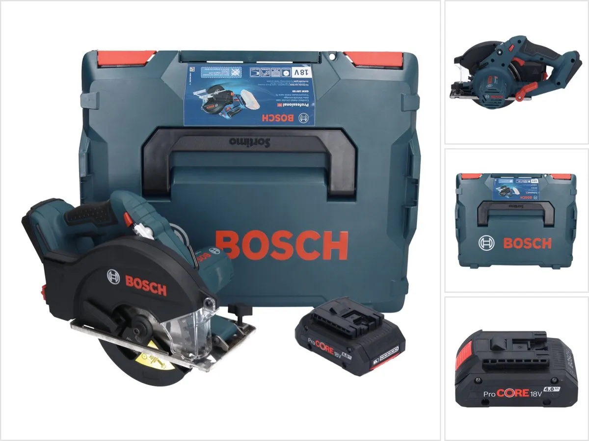 Bosch Professional GKM 18V-50 Metaalhandcirkelzaag 136mm