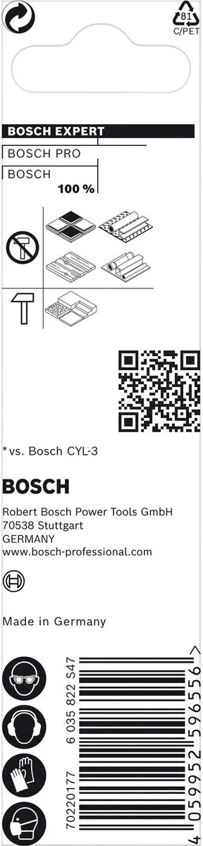 Bosch Professional EXPERT Univeelboor Cyl-9 Multiconstruction 14mm