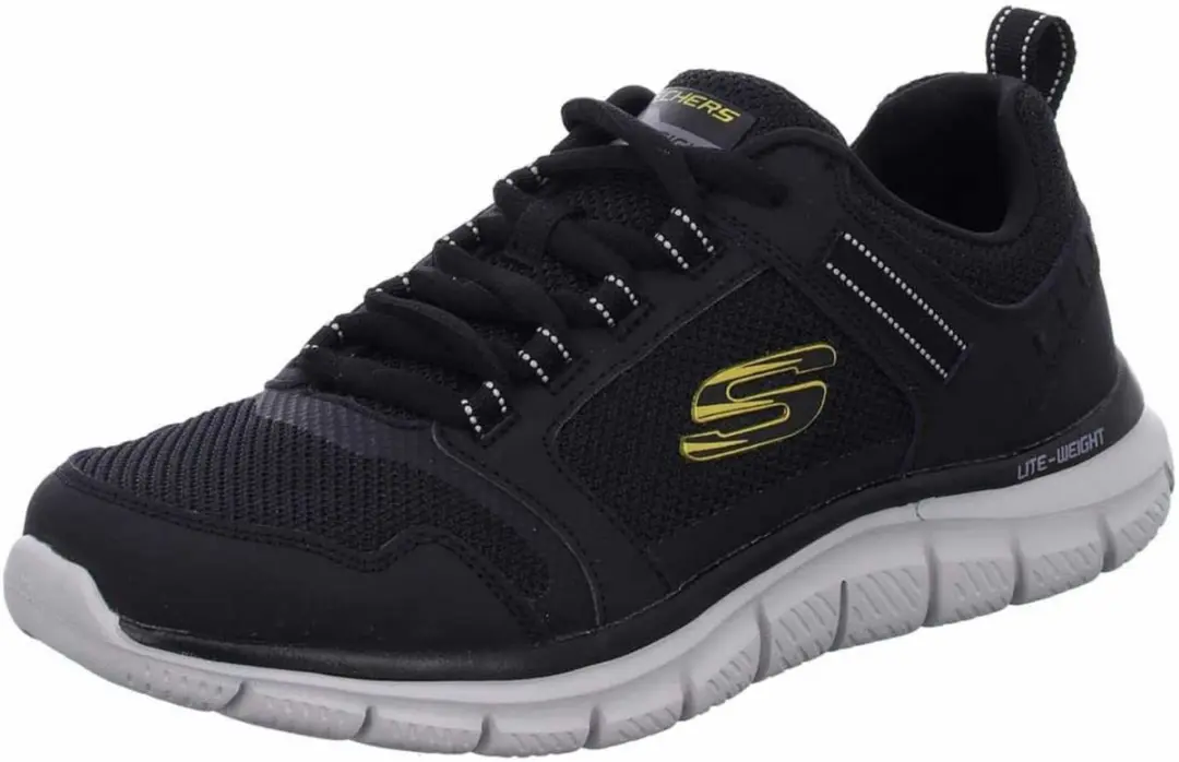 Skechers Track Knockhill Sneakers - Zwart - Maat 47 - afbeelding 5 van 6
