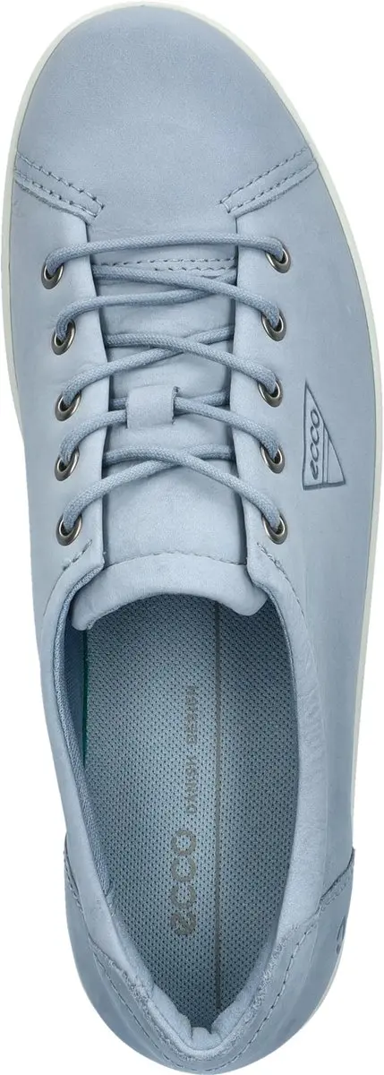 ECCO Soft 2.0 Sneakers 101527 - Blauw Nubuck - afbeelding 6 van 6