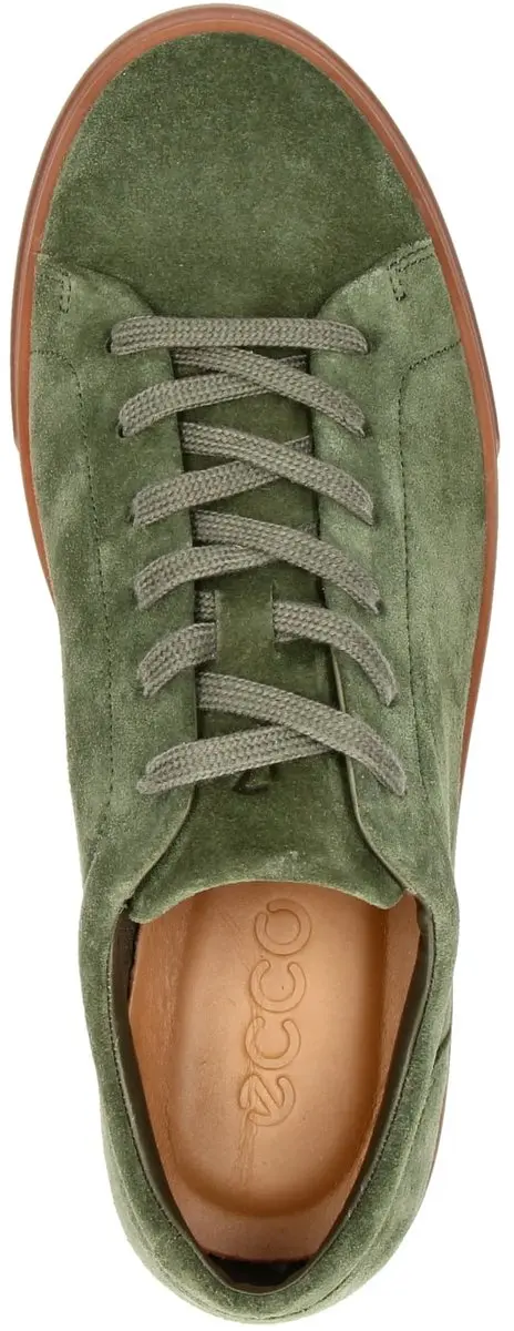 ECCO Soft 10 Heren Sneaker - Donkergroen - afbeelding 4 van 6