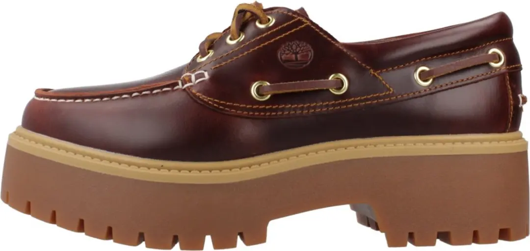 Timberland Stone Street 3 Eye Bootschoenen 38.5 - Bruin - afbeelding 5 van 6