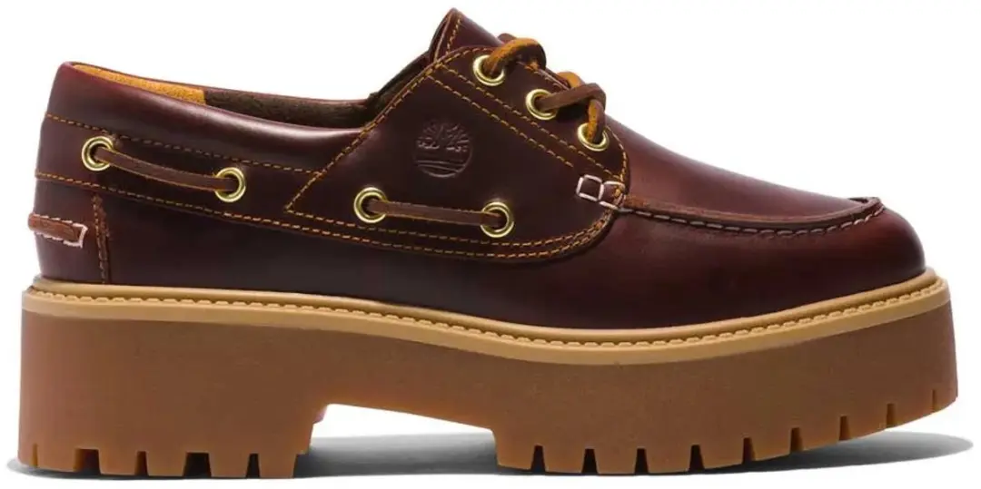 Timberland Stone Street 3 Eye Bootschoenen 38.5 - Bruin - afbeelding 6 van 6