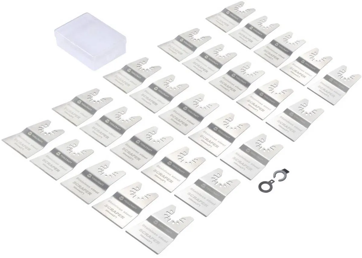 TOOLCRAFT TO-10258344 Multitool Accessoire Set 20-delig - RVS