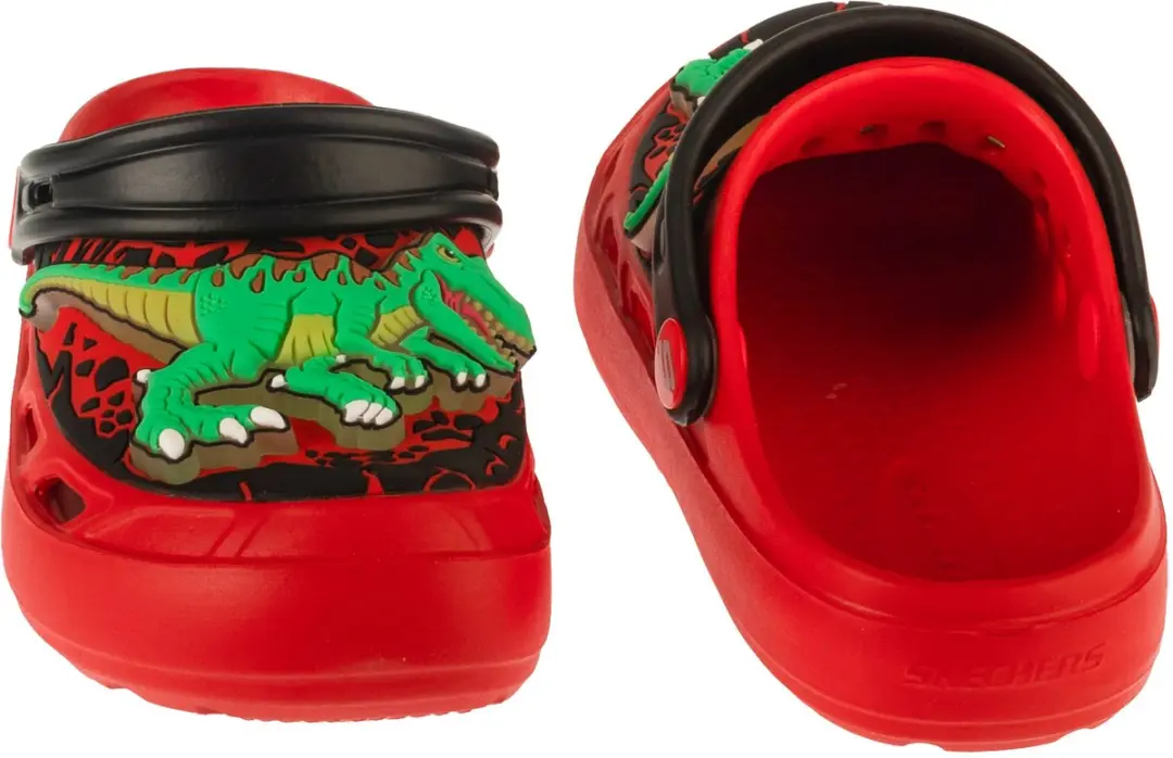 Skechers Foamies Swifters T-Rex-Brights Slippers 32 - Rood