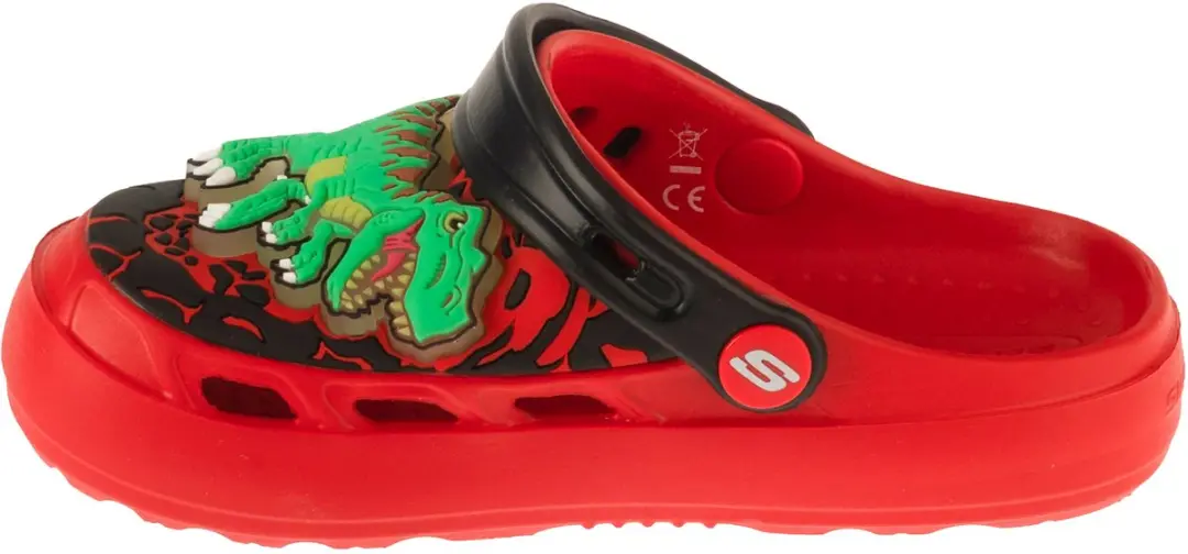 Skechers Foamies Swifters T-Rex-Brights Slippers 32 - Rood