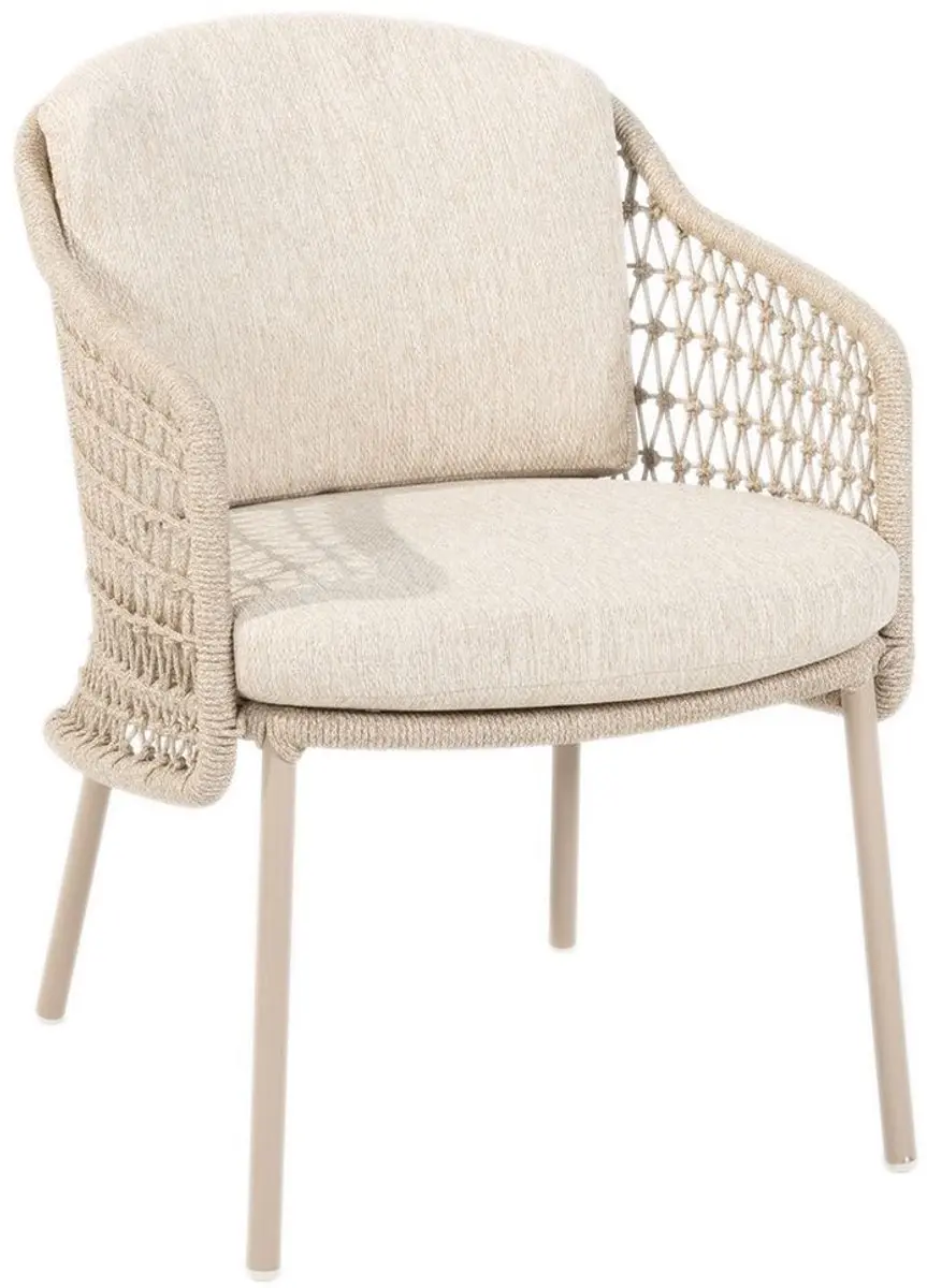 4 Seasons Outdoor Puccini Tuinstoel - Latte - afbeelding 2 van 6