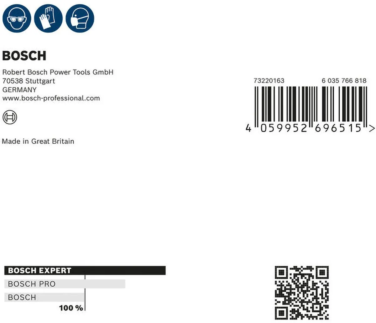 Bosch Professional ExW480 Schuurvel 115x140mm G240 - 10 Stuks