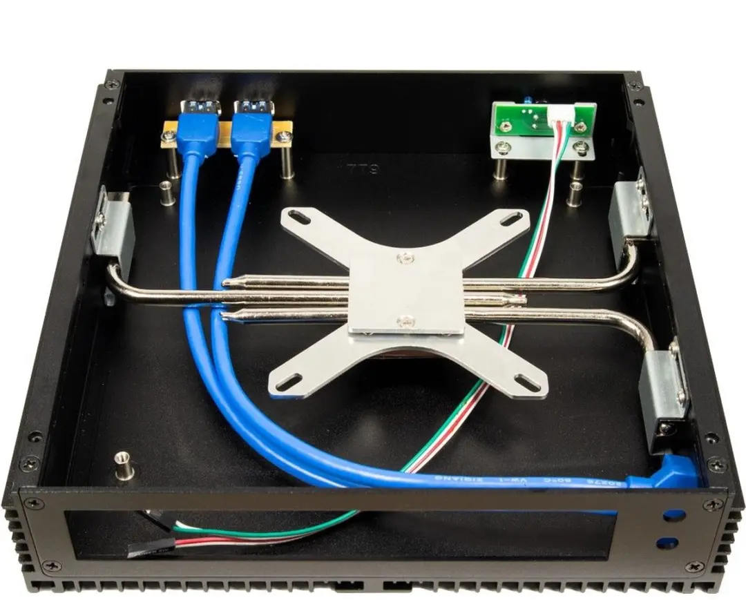 Inter-Tech IP-40 SFF Behuizing - Zwart