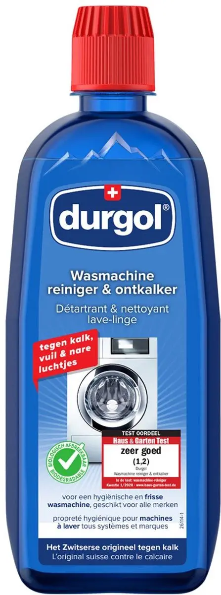 Durgol Wasmachine Reiniger & Ontkalker 1 Stuk