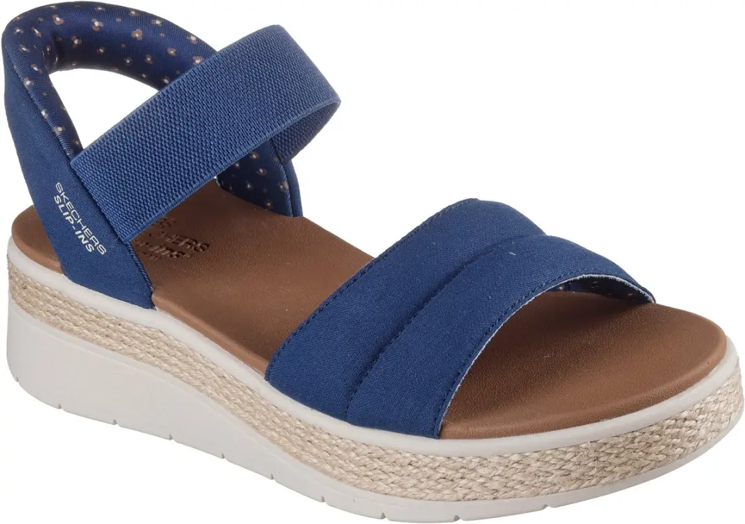Skechers Bobs Sun Ray Dames Sandalen - Navy - afbeelding 4 van 5