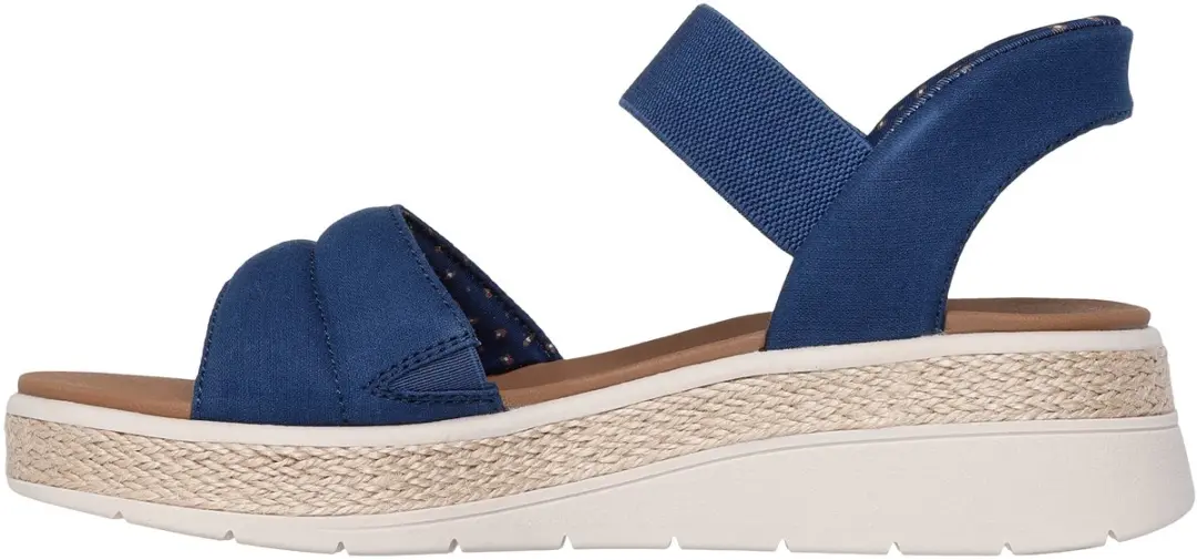Skechers Bobs Sun Ray Dames Sandalen - Navy - afbeelding 2 van 5
