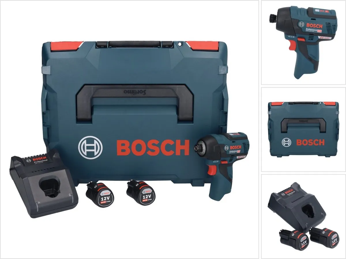 Bosch Professional GDR 12V-110 Accu Slagschroevendraaier 110Nm - 2x 3.0Ah