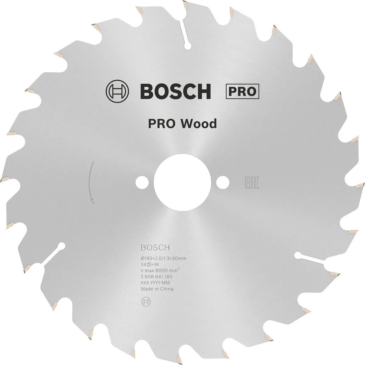 Bosch Professional Cirkelzaagblad Optiline 190mm