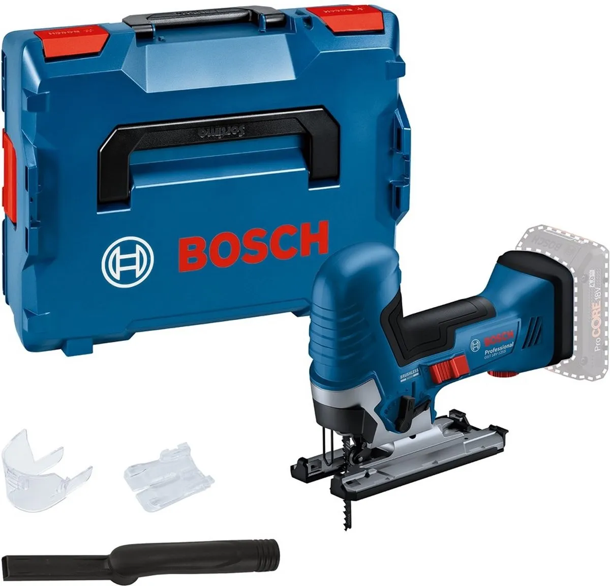 Bosch Professional GST 18V-125 S Decoupeerzaag - 3500 SPM - L-BOXX