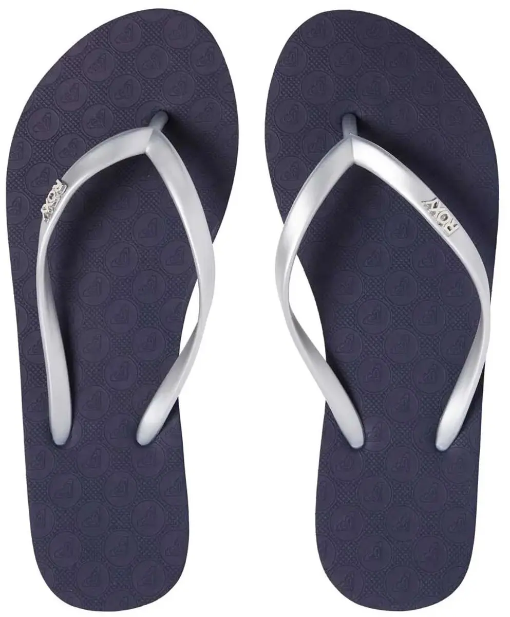 Roxy Viva Tone II Slippers - Blauw/Zilver 37 - afbeelding 3 van 3