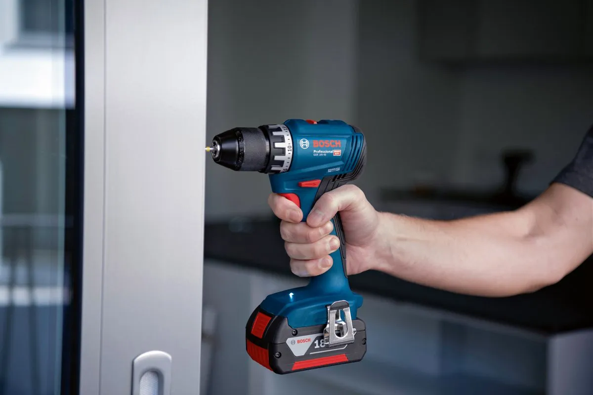 Bosch Professional 18V Toolkit GWS 18V-8 GSR 18V-45 - 2x 4.0Ah Accu - afbeelding 6 van 6