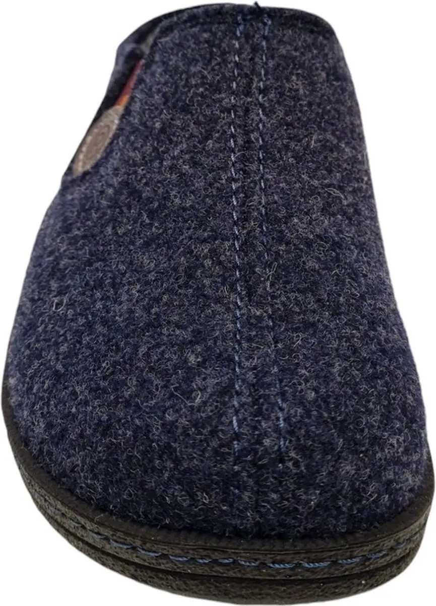 Rohde Heren Pantoffel 7142-56 - Blauw - Maat 43