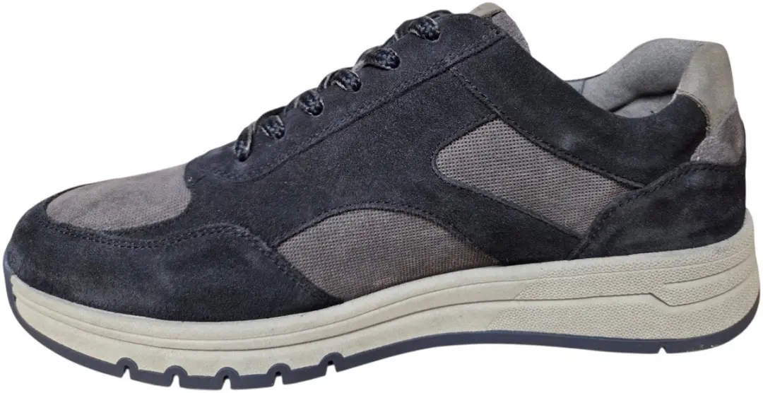 Waldlaufer 952004 302 806 H Sneakers Blauw Nubuck Heren Breedtemaat H - Blauw - 42 - afbeelding 5 van 6