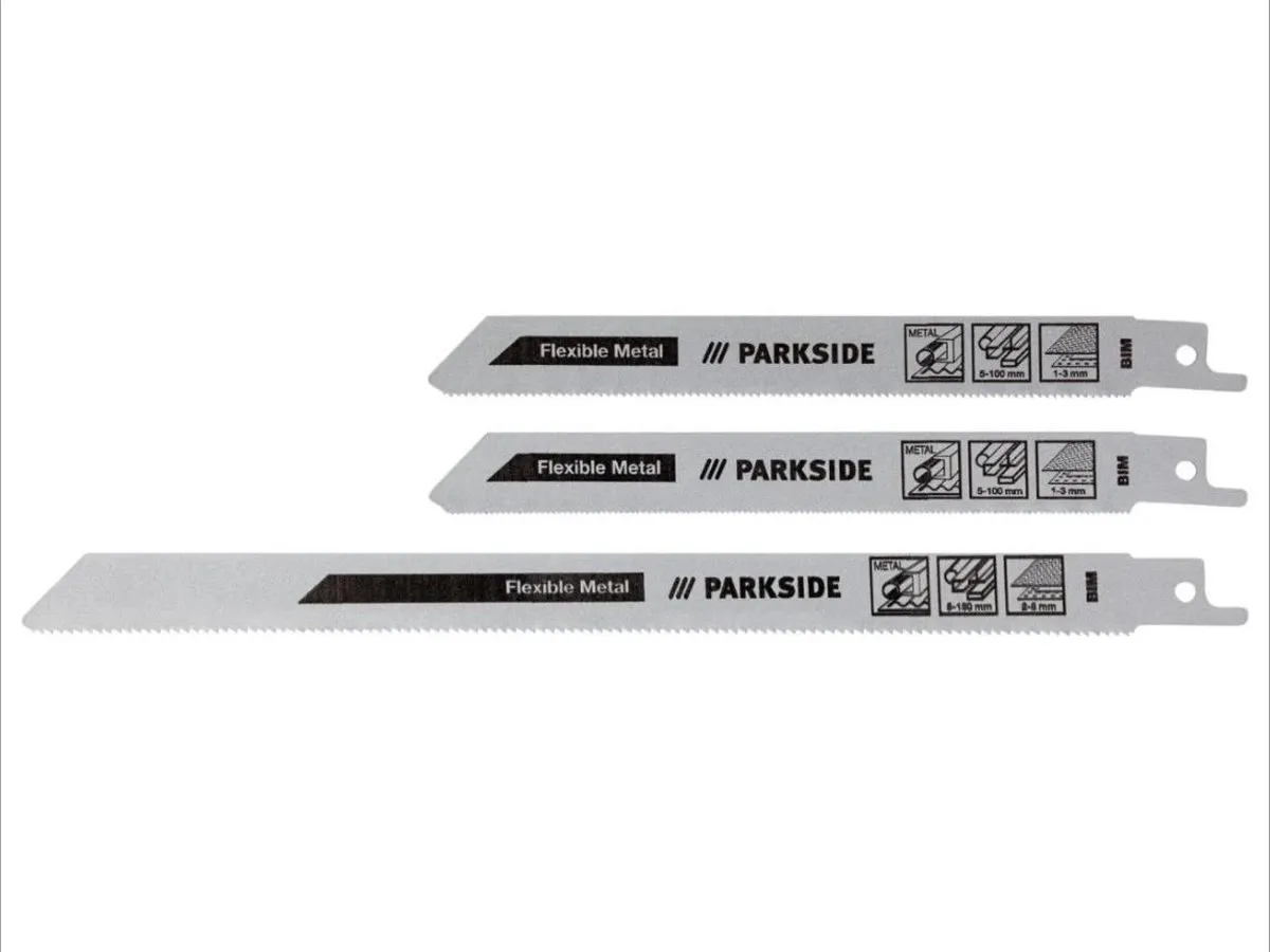 PARKSIDE Zaagbladenset Fijn Metaal 3-delig