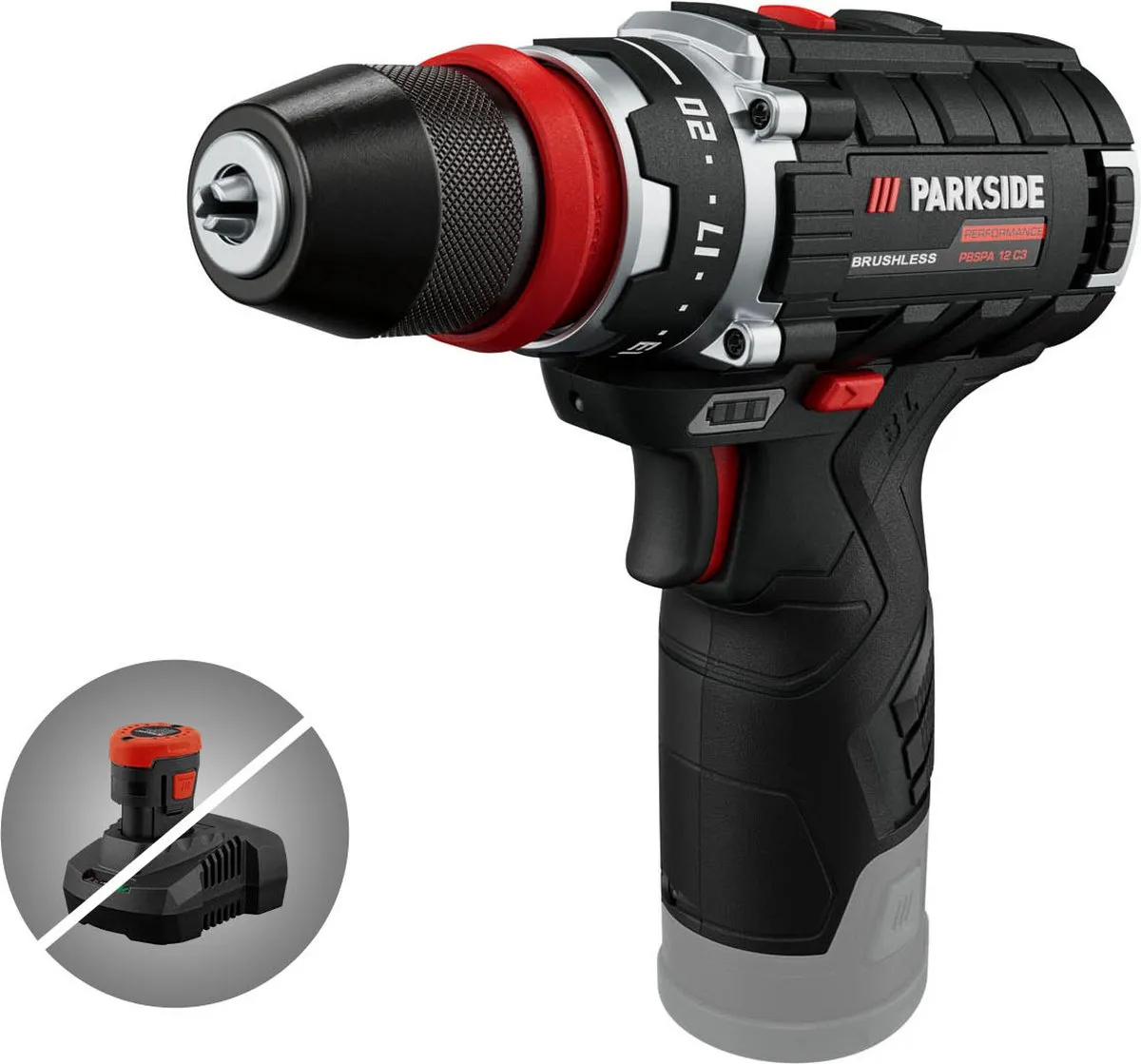 PARKSIDE Performance Accu-schroefboormachine 12V