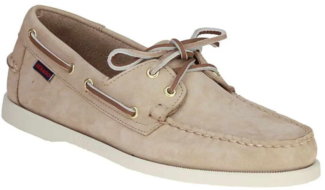 Sebago Docksides Veterschoenen Heren 43 - Camel