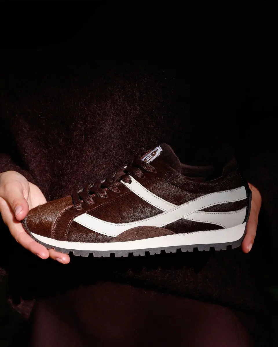 VIA VAI Scott Demi Sneakers Dames - Leer - Bruin - afbeelding 6 van 6